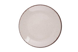 Hermia CXEO18Y2730P02 Vajilla de Porcelana 18 Piezas Color Canela Apta para Microondas y Lavavajillas
